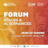 Forum stages & alternances – 29 janvier 2026 à Annecy