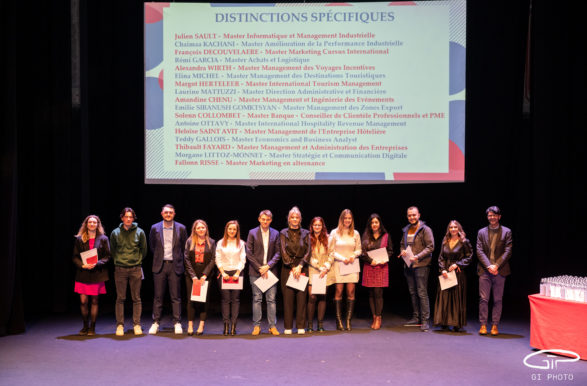 17 Distinctions spécifiques remises à des étudiants de l’IAE Savoie Mont Blanc