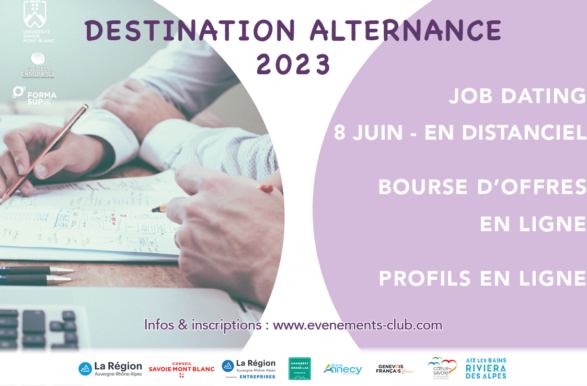 DESTINATION ALTERNANCE : l’événement pour recruter son futur alternant !